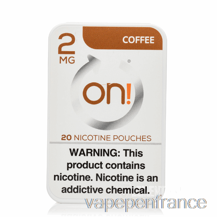 Sur! Sachets De Nicotine - Stylo Vape Café 2mg